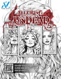 Alluring Undead 30 Pages Printable Coloring Book