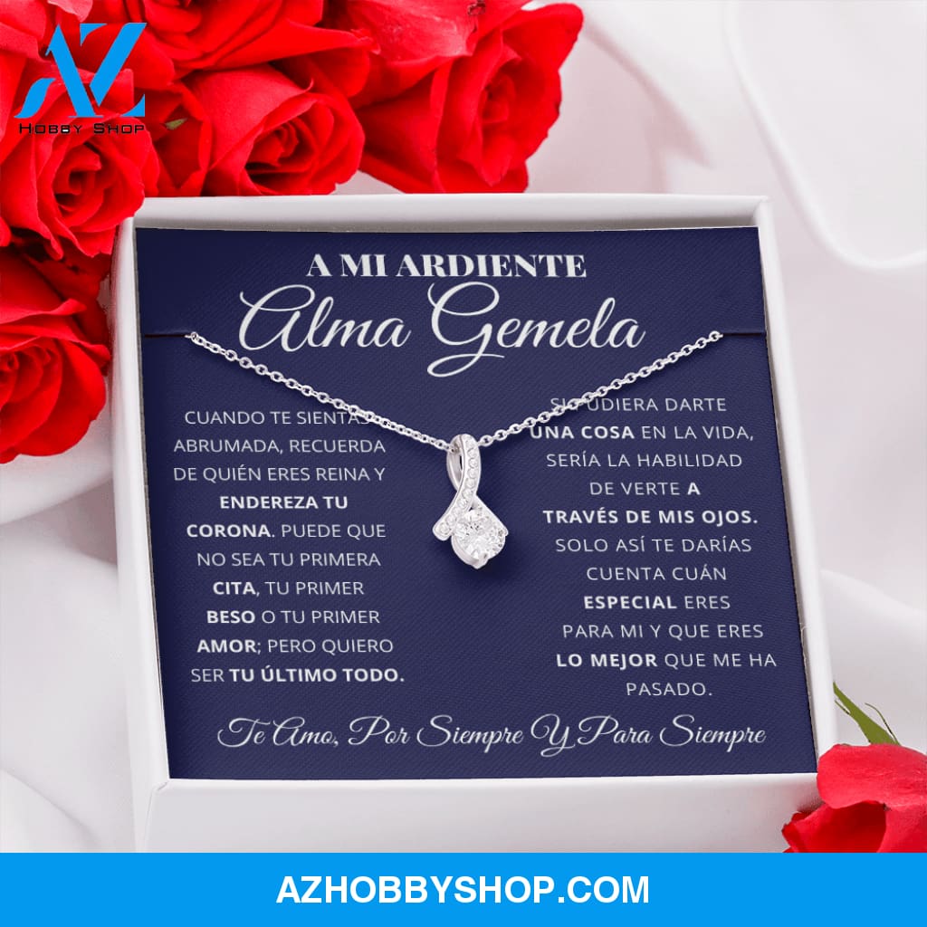 ALMA GEMELA - A MI ARDIENTE - Collar