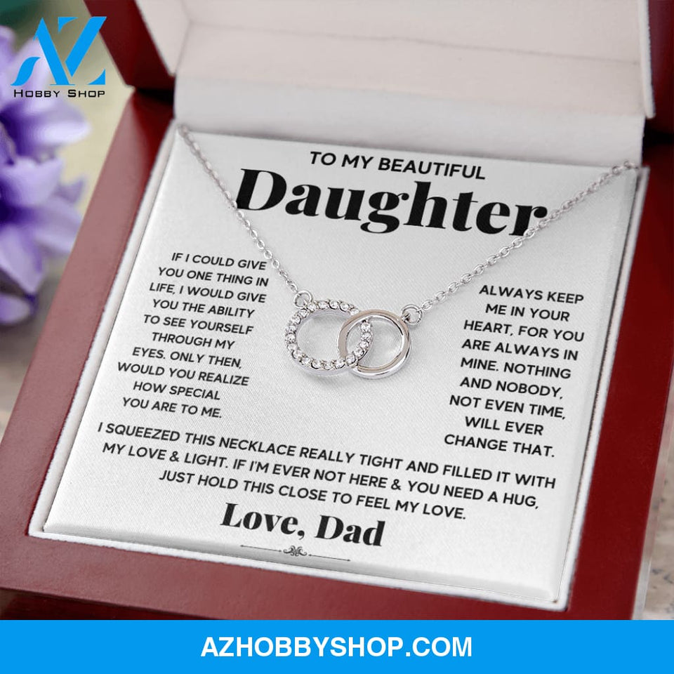 [ALMOST GONE] Eternal Love - Daughter Perfect Pair Necklace