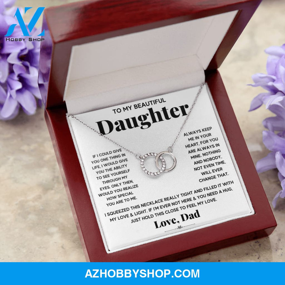 [ALMOST GONE] Eternal Love - Daughter Perfect Pair Necklace