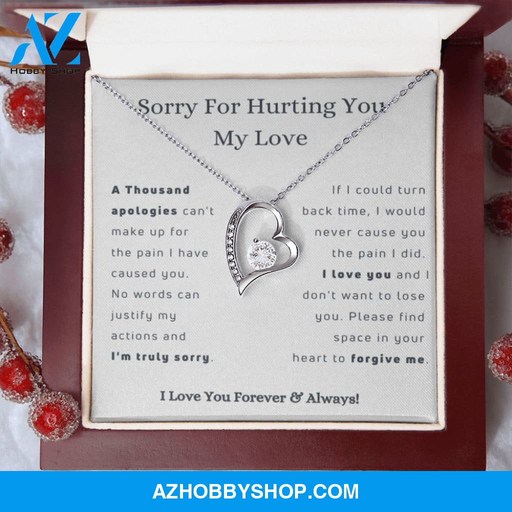 [Almost Gone] Sorry My Love - Forever Love Necklace
