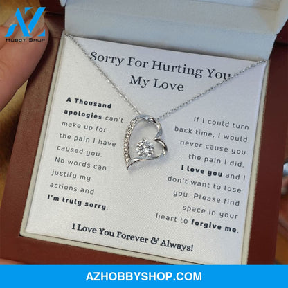 [Almost Gone] Sorry My Love - Forever Love Necklace