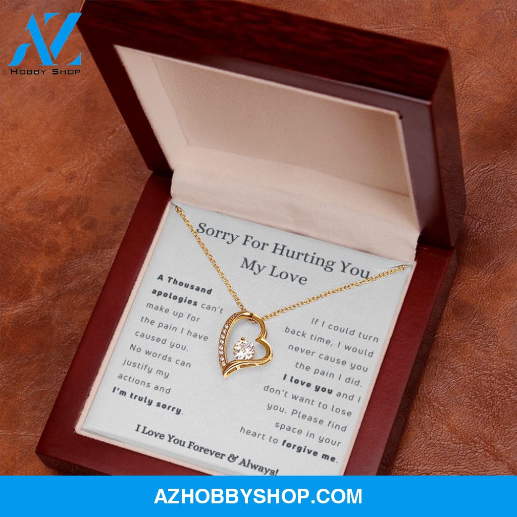 [Almost Gone] Sorry My Love - Forever Love Necklace
