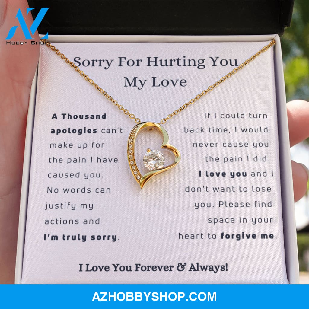 [Almost Gone] Sorry My Love - Forever Love Necklace