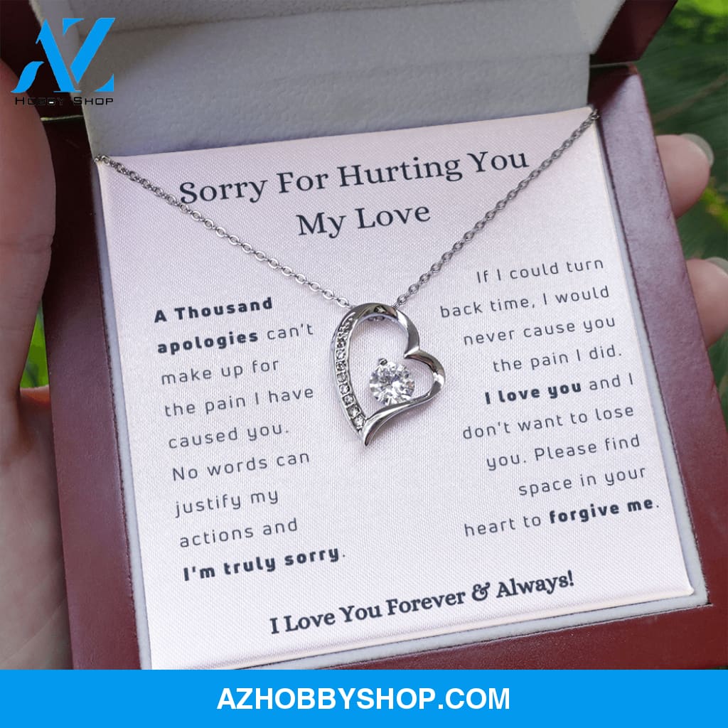 [Almost Gone] Sorry My Love - Forever Love Necklace