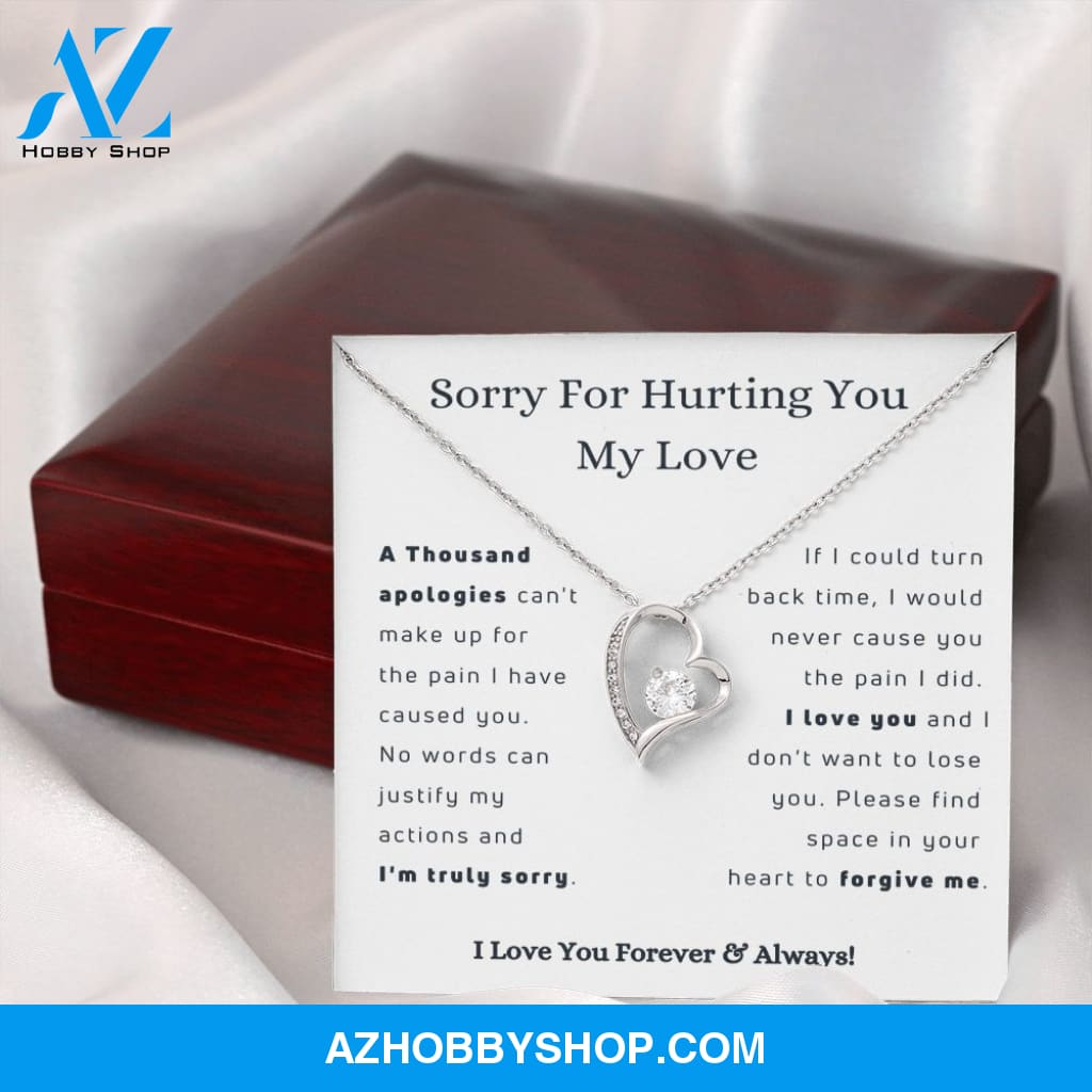[Almost Gone] Sorry My Love - Forever Love Necklace