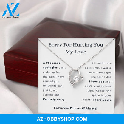 [Almost Gone] Sorry My Love - Forever Love Necklace