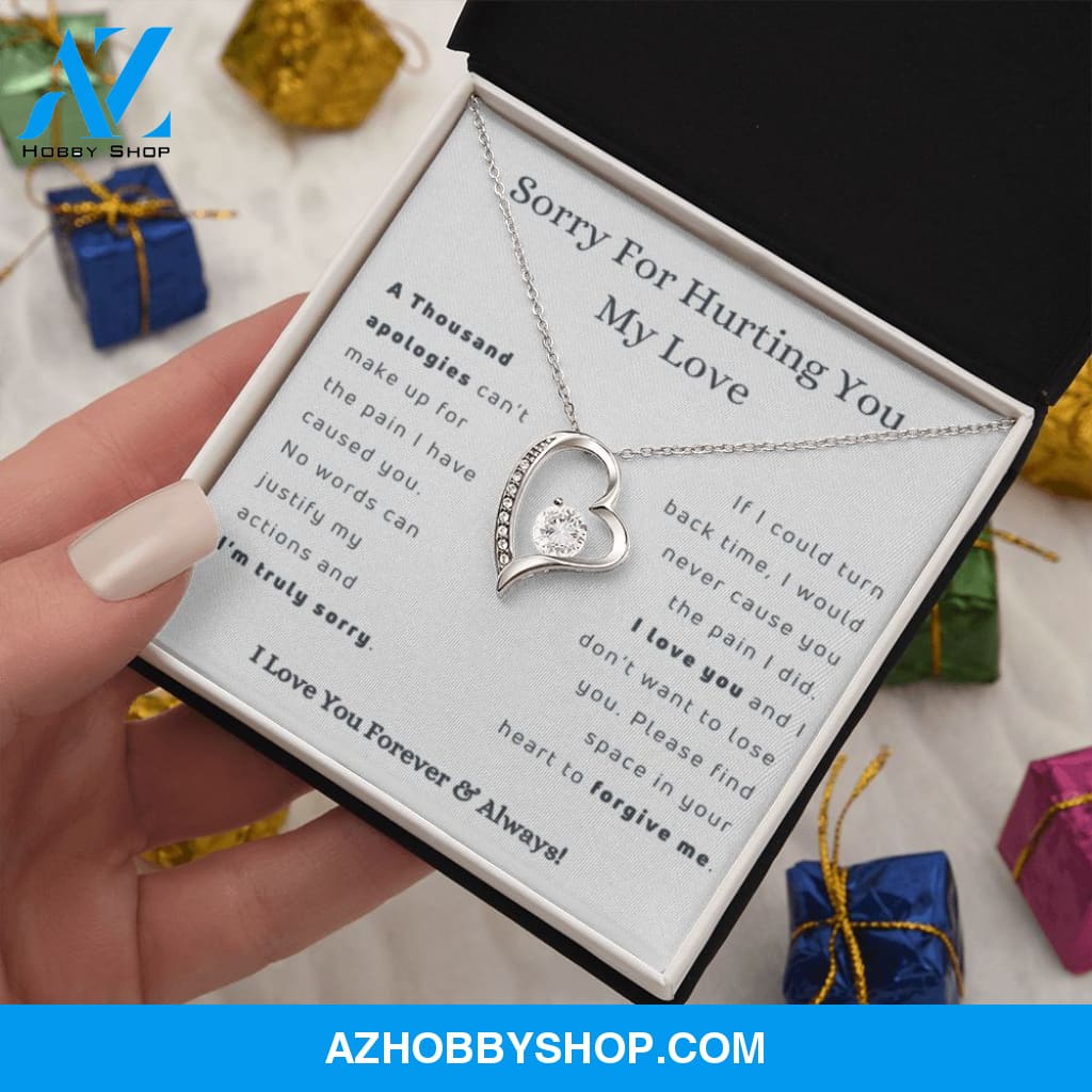 [Almost Gone] Sorry My Love - Forever Love Necklace