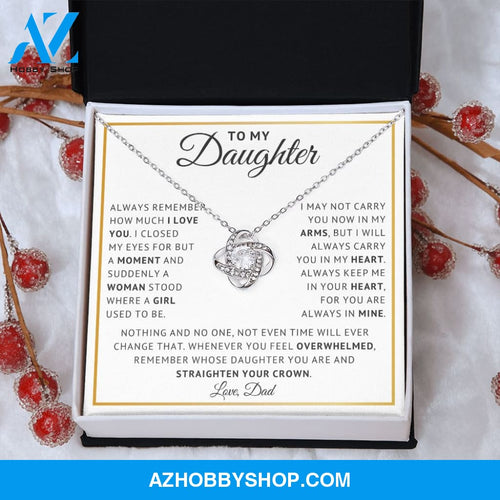 [Almost Sold Out] Daughter - Endless Love - Love Knot Necklace