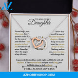 [Almost Sold Out] Daughter - Feel My Love - Interlocking Hearts Necklace