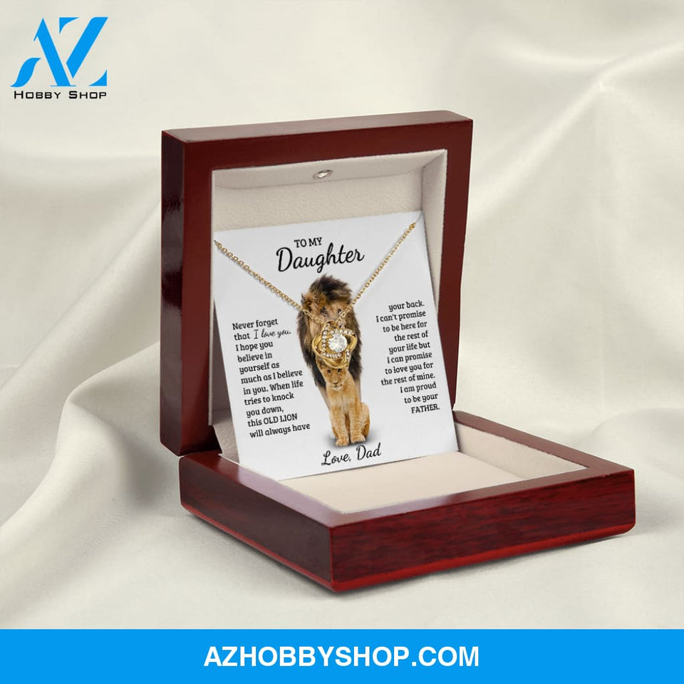 [Almost Sold Out] Daughter - My Life - Love Knot Necklace