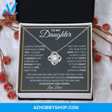 [Almost Sold Out] Daughter - My Pride - Love Knot Necklace