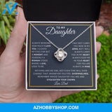 [Almost Sold Out] Daughter - My Pride - Love Knot Necklace