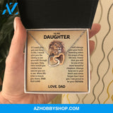 [Almost Sold Out] Daughter - Old Lion - Interlocking Hearts Necklace