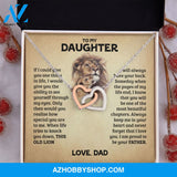[Almost Sold Out] Daughter - Old Lion - Interlocking Hearts Necklace