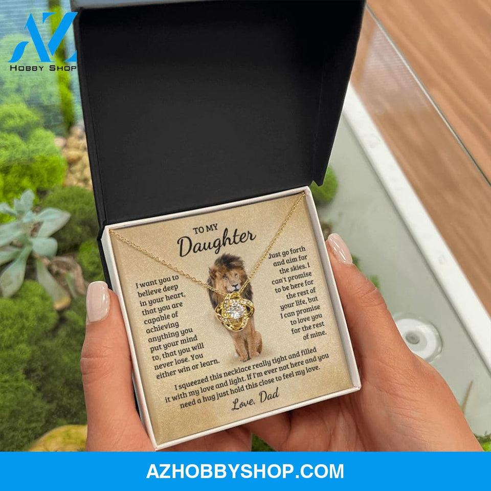 [Almost Sold Out] Daughter - Promise - Love Knot Necklace