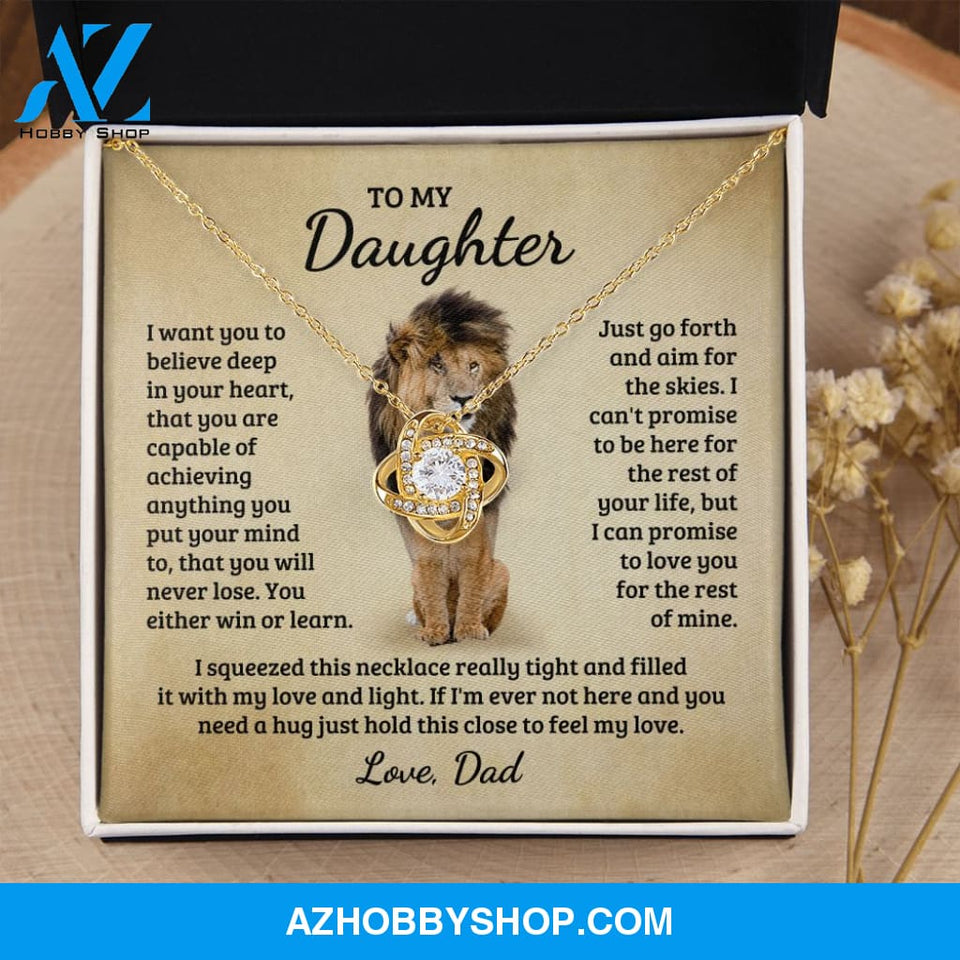 [Almost Sold Out] Daughter - Promise - Love Knot Necklace