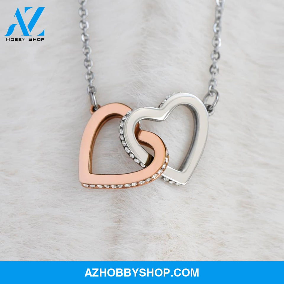 [Almost Sold Out] Daughter - Proudness - Interlocking Hearts Necklace