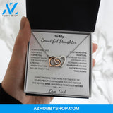 [Almost Sold Out] Daughter - Proudness - Interlocking Hearts Necklace