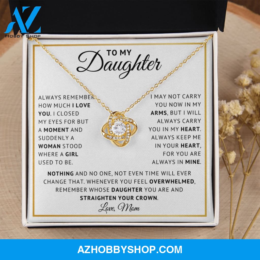 [Almost Sold Out] Daughter - Timeless Love - Love Knot Necklace