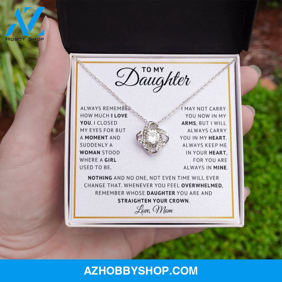 [Almost Sold Out] Daughter - Timeless Love - Love Knot Necklace