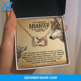 [Almost Sold Out] Daughter - Unbreakable Bond - Interlocking Hearts Necklace