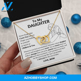 [Almost Sold Out] Daughter - Warm Hug - Interlocking Hearts Necklace