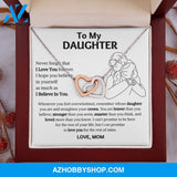[Almost Sold Out] Daughter - Warm Hug - Interlocking Hearts Necklace