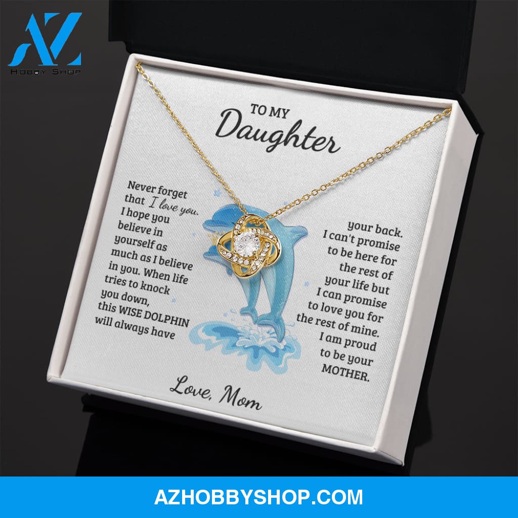 [Almost Sold Out] Daughter - Wise Dolphin - Necklace