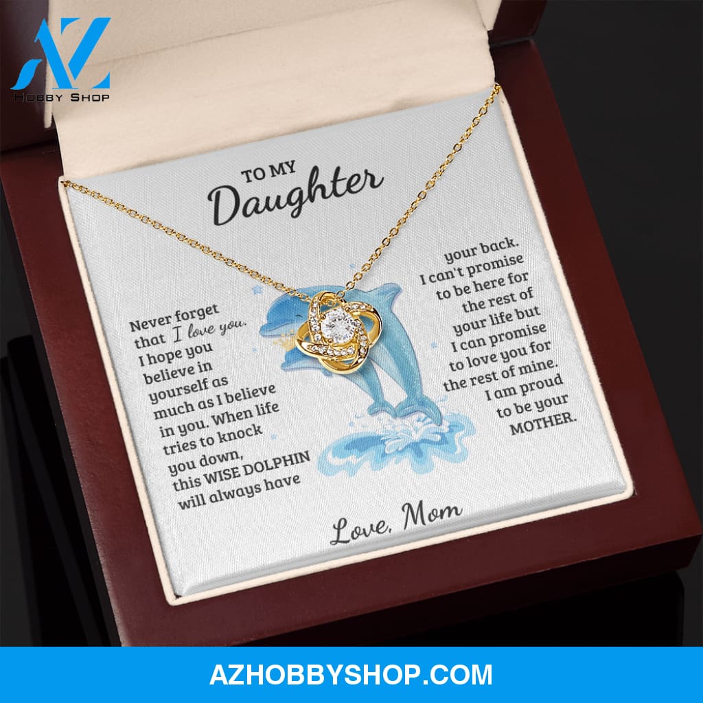 [Almost Sold Out] Daughter - Wise Dolphin - Necklace