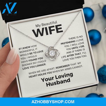 [Almost Sold Out] Gift for Wife - Found You Sooner - Necklace