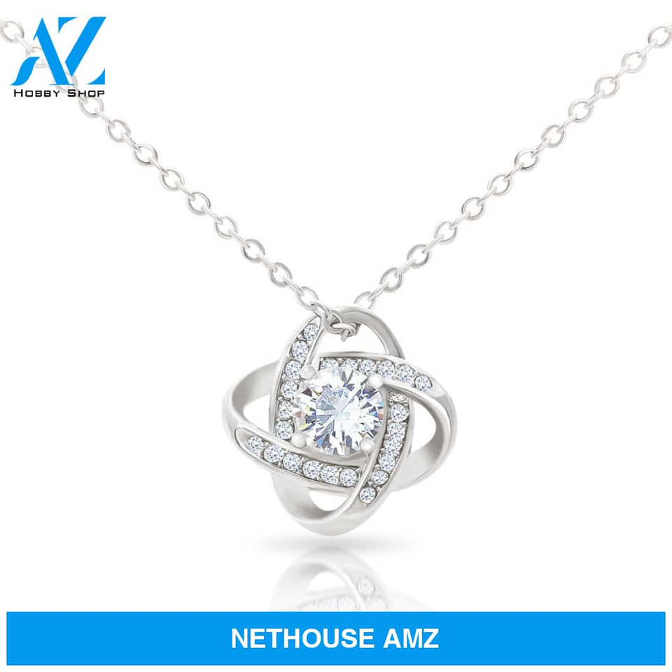 [Almost Sold Out] Granddaughter Promise - Silver Love Knot Necklace