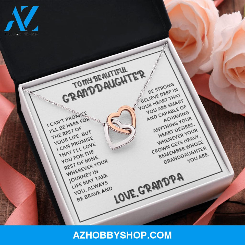 [Almost Sold Out] Granddaughter - Your Crown - Interlocking Hearts Necklace