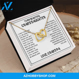 [Almost Sold Out] Granddaughter - Your Crown - Interlocking Hearts Necklace
