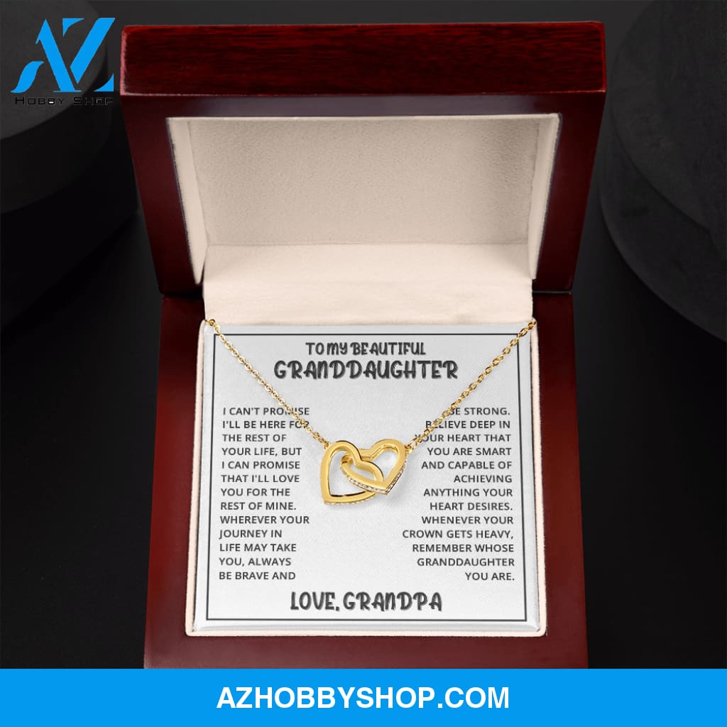[Almost Sold Out] Granddaughter - Your Crown - Interlocking Hearts Necklace