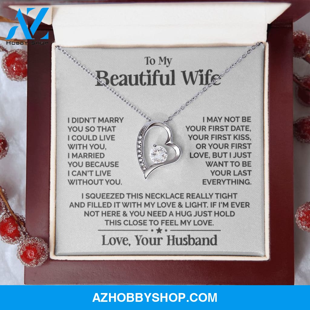 [ALMOST SOLD OUT] Heart Necklace - Beautiful Wife