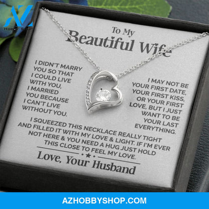 [ALMOST SOLD OUT] Heart Necklace - Beautiful Wife