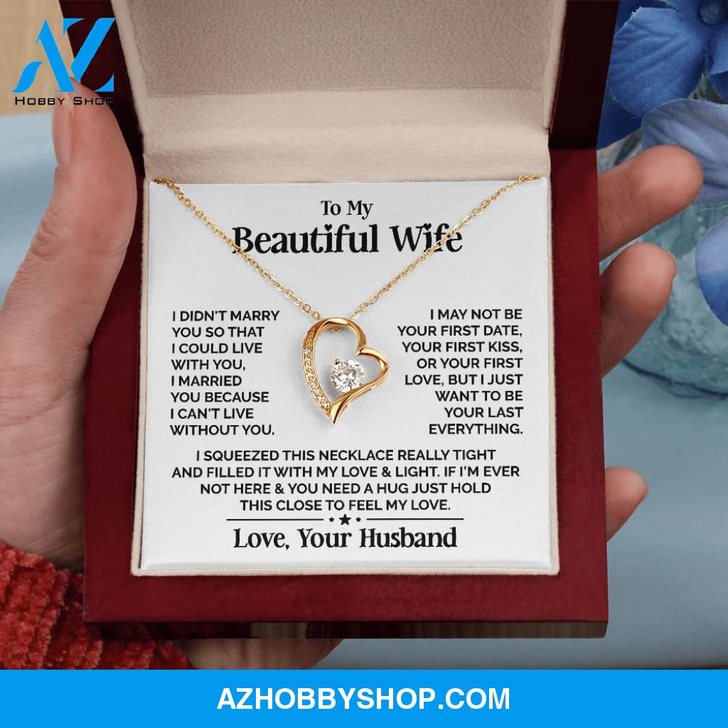 [ALMOST SOLD OUT] Heart Necklace - Beautiful Wife