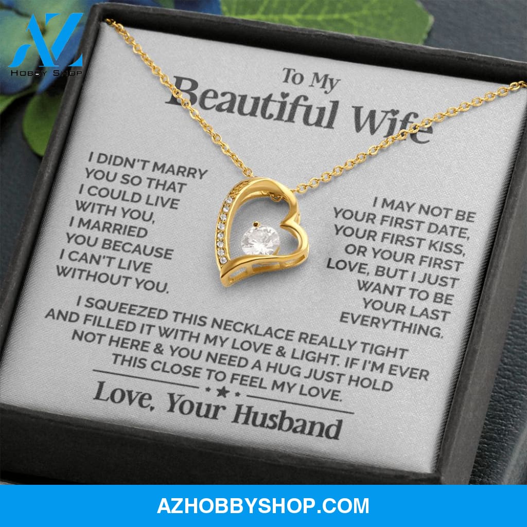 [ALMOST SOLD OUT] Heart Necklace - Beautiful Wife
