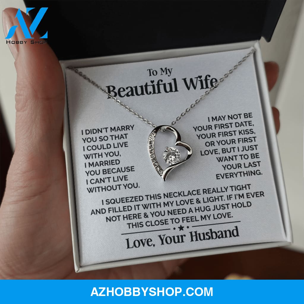 [ALMOST SOLD OUT] Heart Necklace - Beautiful Wife