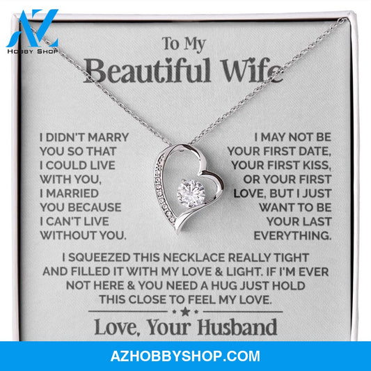 [ALMOST SOLD OUT] Heart Necklace - Beautiful Wife