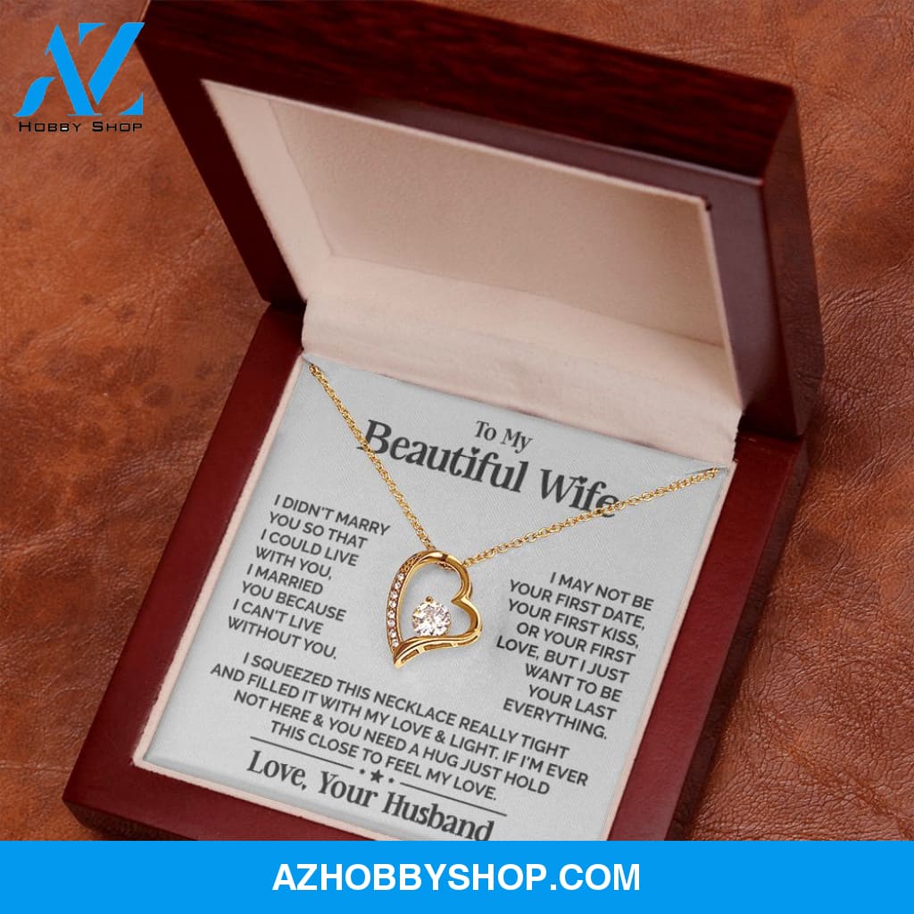 [ALMOST SOLD OUT] Heart Necklace - Beautiful Wife