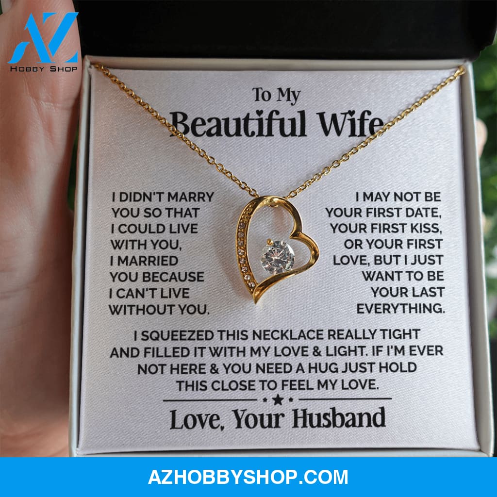 [ALMOST SOLD OUT] Heart Necklace - Beautiful Wife