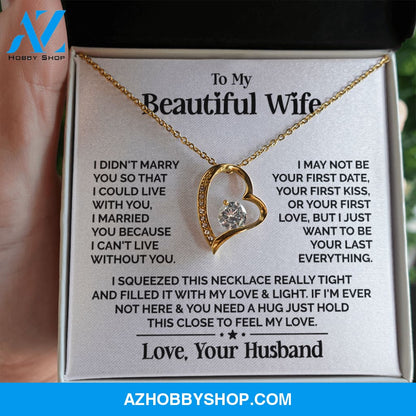 [ALMOST SOLD OUT] Heart Necklace - Beautiful Wife
