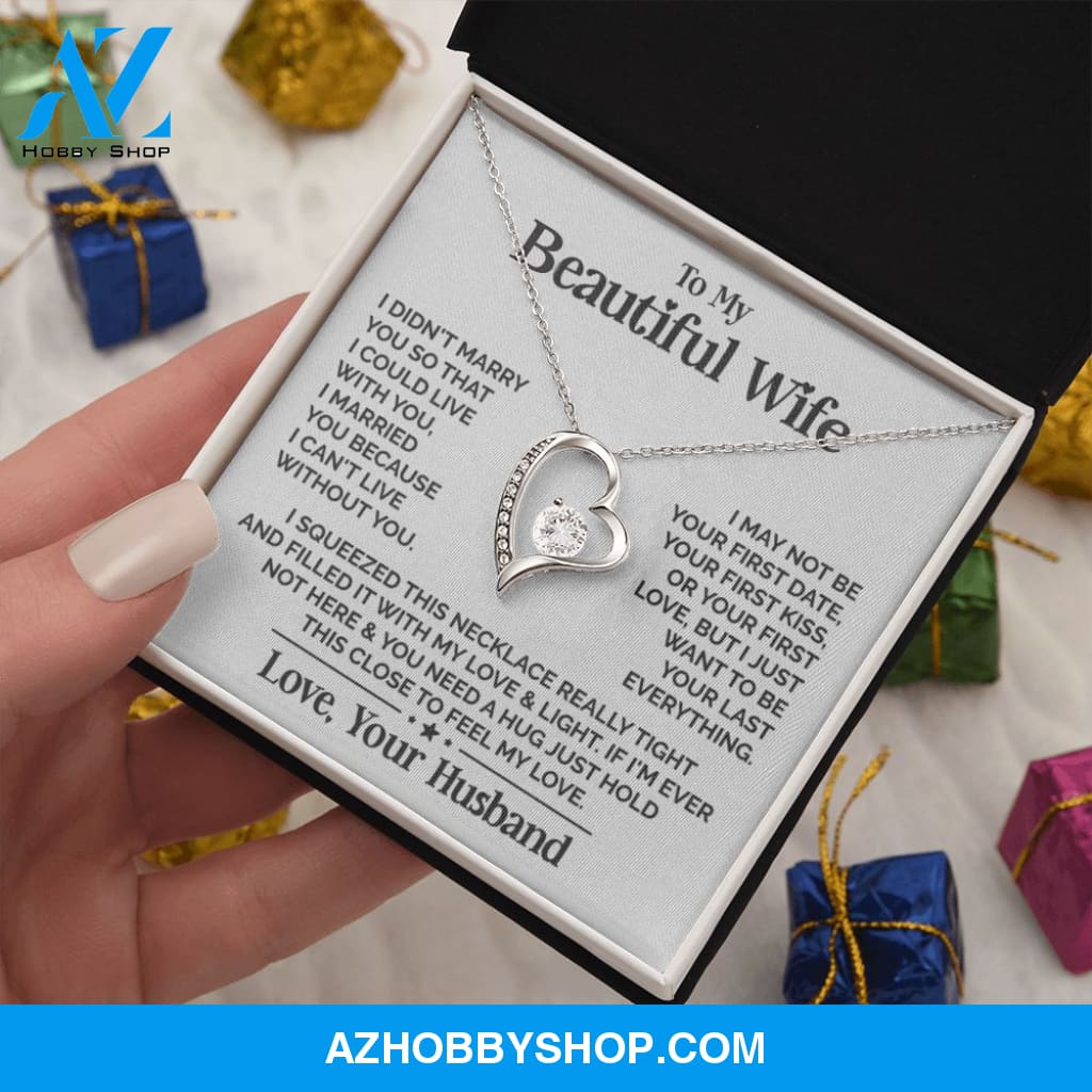 [ALMOST SOLD OUT] Heart Necklace - Beautiful Wife