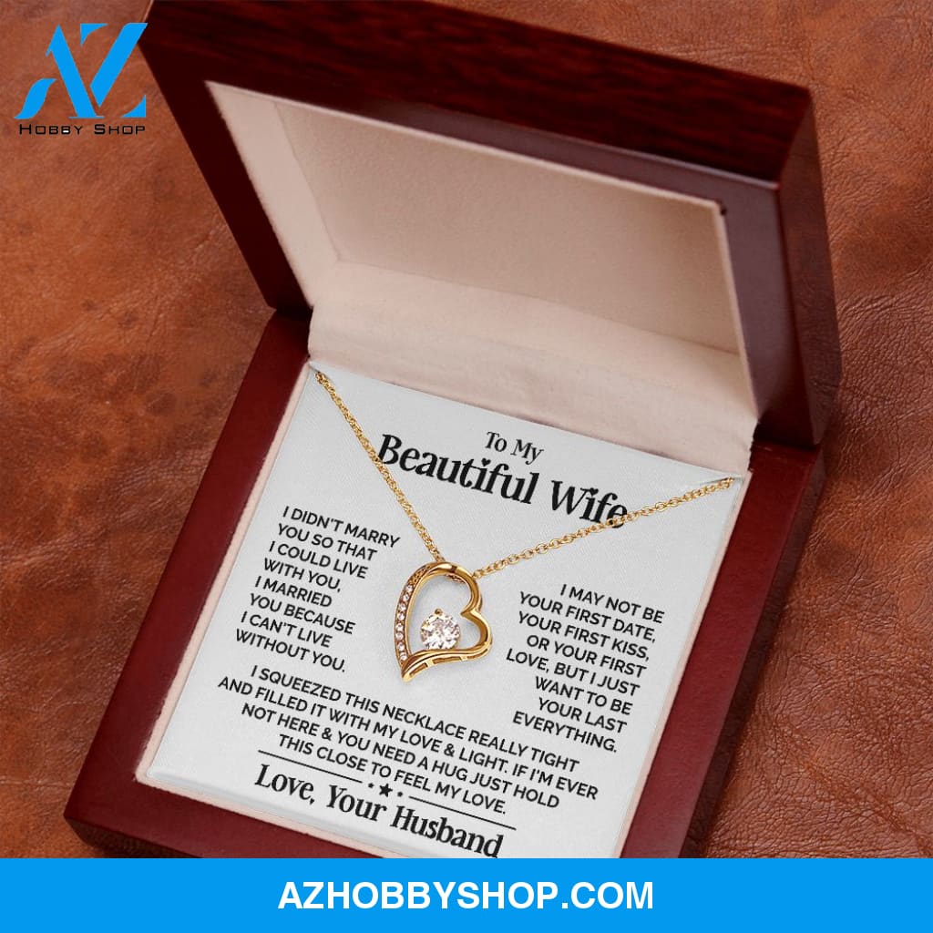 [ALMOST SOLD OUT] Heart Necklace - Beautiful Wife