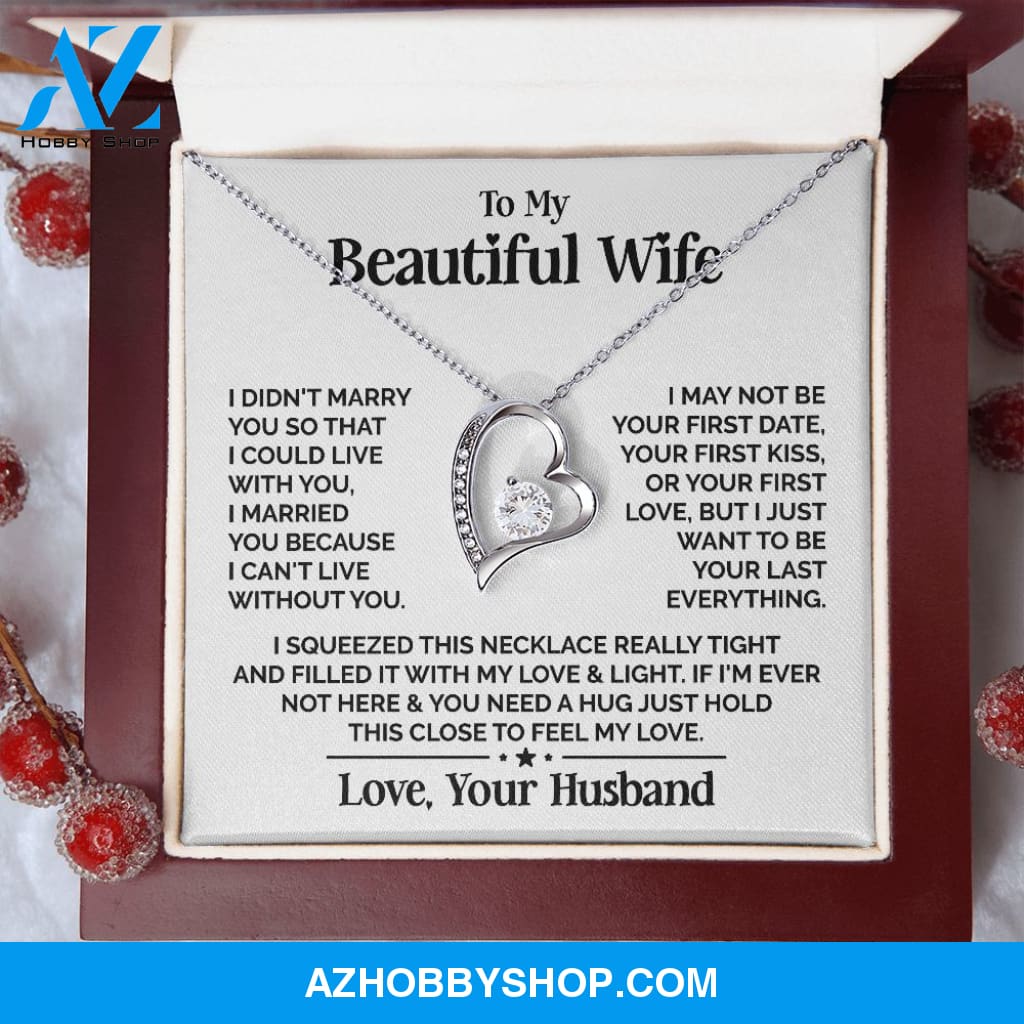 [ALMOST SOLD OUT] Heart Necklace - Beautiful Wife