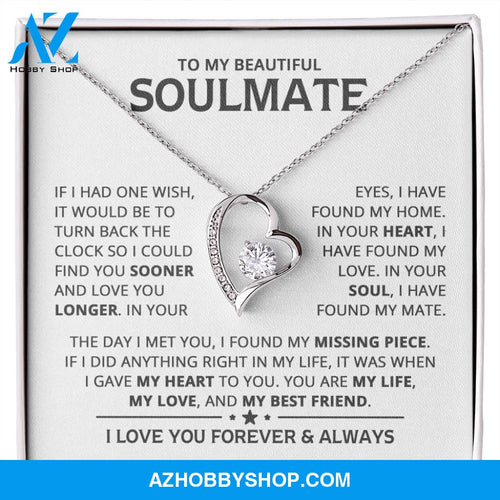 [ALMOST SOLD OUT] Heart Necklace - My Soulmate - My Best Friend