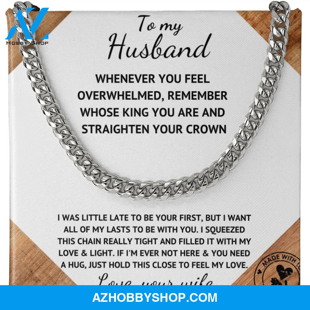 [Almost Sold Out] Husband - Your Last - Cuban Link Chain