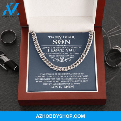 [Almost Sold Out] Son - Believe In You - Cuban Link Chain